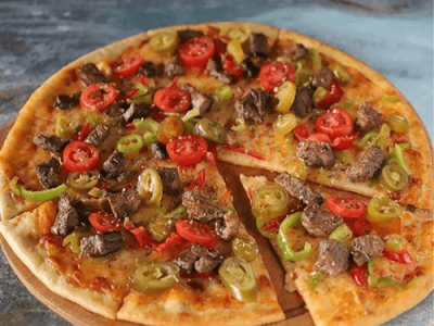 Kavurmalı Pizza | 550,00